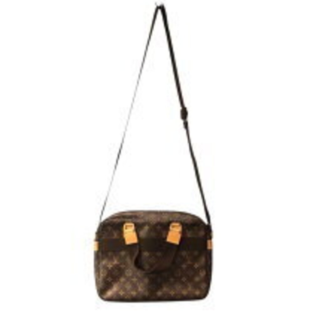 Louis Vuitton Shoulder Brown Monogram Sac Canvas Bosphore Bag